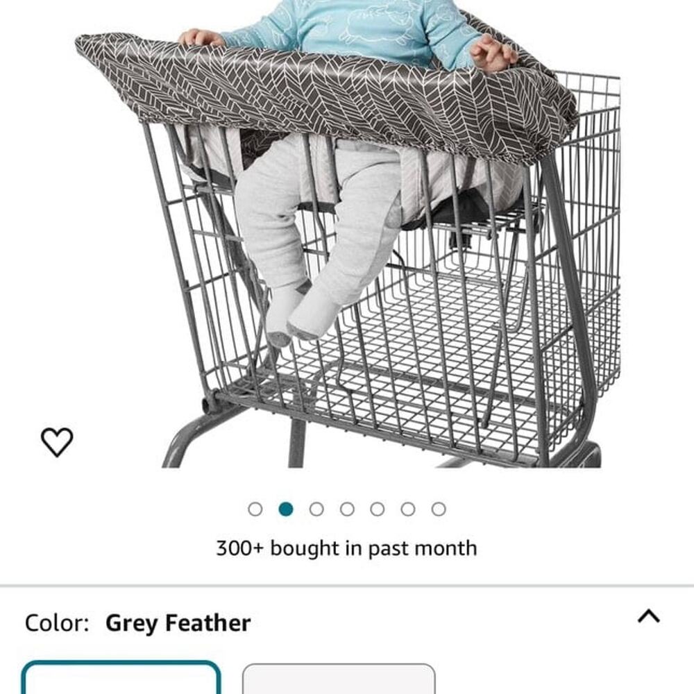 Skip hop grocery cart cover or high chair cover